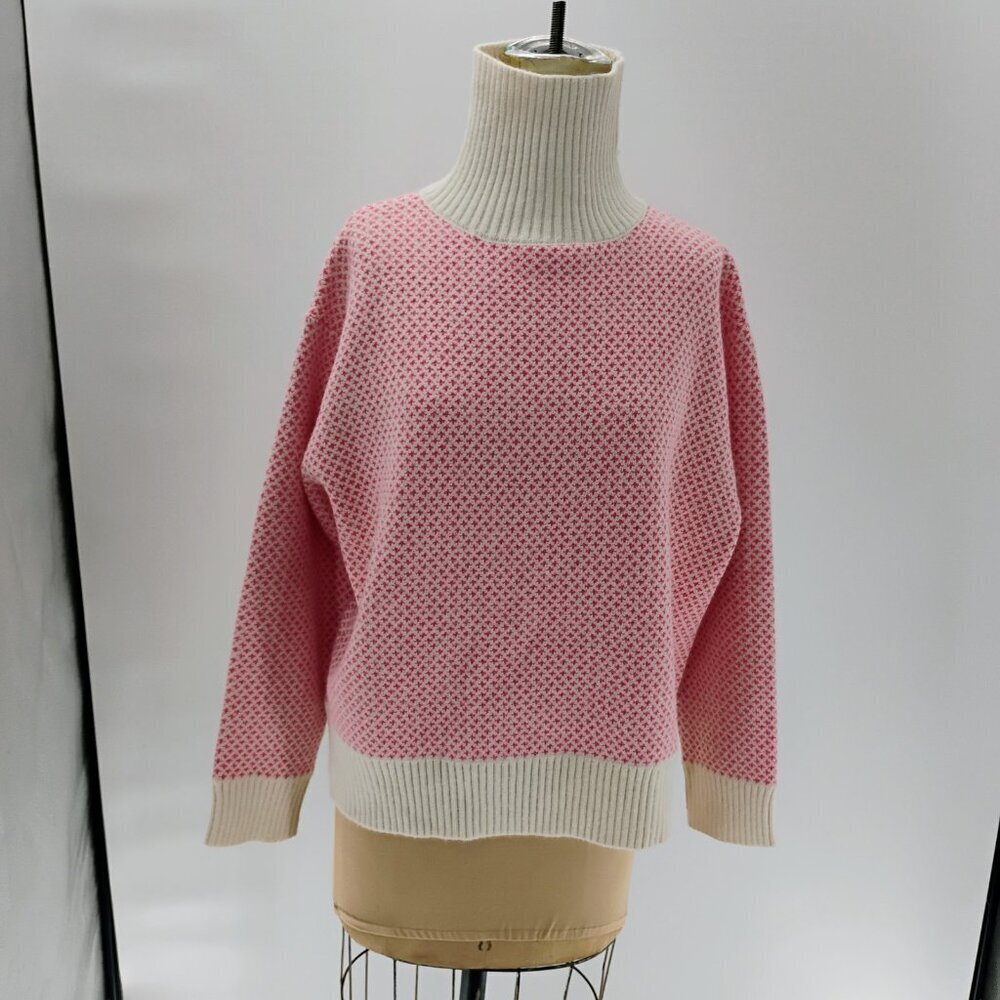 Vita Grace boxy‎ cropped bubble sleeve women’s sweater size L